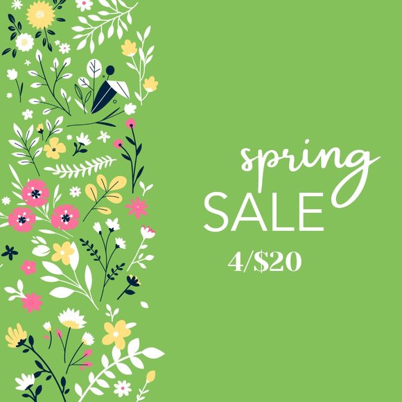 🌷4/$20🌷Spring SALE!